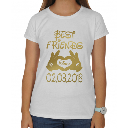 Koszulka dla przyjaciółki, przyjaciółek - BEST FRIEND SINCE